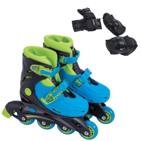 Combo patines ajustables de 4 ruedas para niños, Huffy