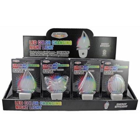 Luz de noche led con fotocelda surtida, Blazing ledz