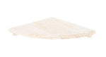 Esquinera de madera blanca de 14"x 5", Tramontina