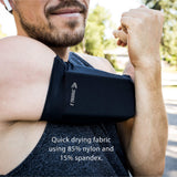 Phone Armband Sleeve: Best Running Sports Arm Band Strap Holder Pouch Case for Exercise Workout Fits iPhone 5S SE 6 6S 7 8 Plus iPod Android Samsung Galaxy S5 S6 S7 S8 Note 4 5 Edge LG HTC Pixel SMALL