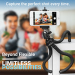 Xenvo SquidGrip Flexible Tripod for iPhone, Android, GoPro, Compatible with All Cell Phones and Action Cameras
