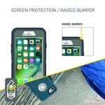 OtterBox DEFENDER SERIES Case for iPhone 8 & iPhone 7 (NOT Plus) - Retail Packaging - BIG SUR (PALE BEIGE/CORSAIR)