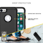 OtterBox Commuter Series Case for iPhone 8 & iPhone 7 (NOT Plus) - Frustration Free Packaging - Black