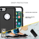 OtterBox Commuter Series Case for iPhone 8 & iPhone 7 (NOT Plus) - Frustration Free Packaging - Black