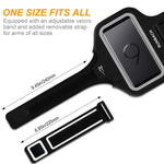 Galaxy S9 Armband,RUNBACH Sweatproof Running Exercise Gym Cellphone Sportband Bag with Fingerprint Touch/Key Holder and Card Slot for Samsung Galaxy S9 (Black)