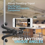 Xenvo SquidGrip Flexible Tripod for iPhone, Android, GoPro, Compatible with All Cell Phones and Action Cameras