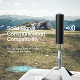 SolidRF 4G RV Cell Phone Signal Booster RVSuper Kit Cellular Booster RV Accessories for RV Class A Class B Enhance Signal Up to 100x