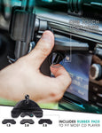 Bestrix Universal CD Phone Mount Cell Phone Holder for Car Compatible with All Smartphones up to 6.5"