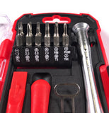 Bonafide Hardware - Smart Phone Repair Tool Kit 17 Piece Set Screw Driver Torx Pentalobe Cell Tools