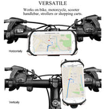 Ailun Motorcycle Mountain Bike Phone Mount Holder Accessories,Universal Adjustable Bicycle Harley Davidson Handlebar Rack Compatible iPhone 8Plus/8,Galaxy s10s10plus,S9/S9+,S8+/S8/