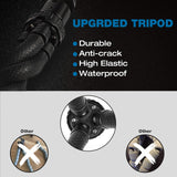 Phone Tripod, Flexible Cell Phone Tripod Adjustable Camera Stand Holder with Wireless Remote and Universal Clip 360° Rotating Mini Tripod Stand for iPhone, Samsung Android Phone, Sports Camera GoPro
