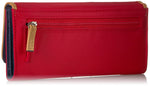 Nautica Women's Perfect Carry-All Money Manager RFID Blocking Wallet Organizer, Red