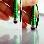 ECO-FUSED 10 Pack Bling Metal Stylus Pens - Universal (Red, Purple, Hot Pink, Light Blue, Blue, Green, Gold, Silver,Light Pink, Orange, Black)