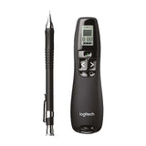 Logitech R800 Presentador Inalámbrico, 2.4 GHz, Receptor USB, Puntero Láser clase 2, Distancia de 30 Metros, Cronometro, PC
