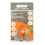 Set de 6 cable leader para pesca de 9 pulgadas y 30 libras