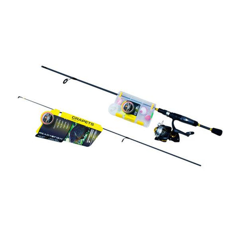 Juego de caña para pescar peces panfish, South bend