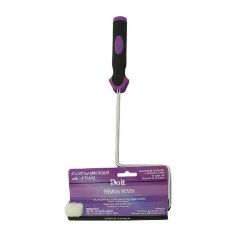 Marco de rodillo premium blanco de 6" x 3/8", Premier paint