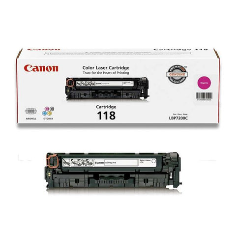 Marca: CANON, CONSUMIBLES PARA IMPRESIÓN, Toner Canon 118 Compatible Con LBP7200Cdn/LBP7660Cdn/MF8350Cdn - Magenta