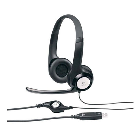 Marca: LOGITECH, REGULARES, AURICULARES USB CON MICRÓFONO GIRATORIO LOGITECH 981000014