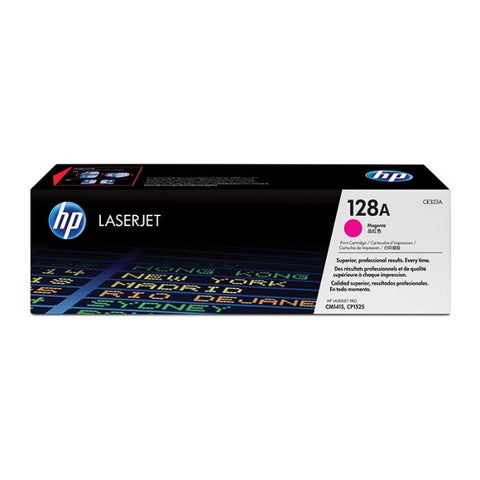 Tóner HP 128A Magenta Laserjet Original (CE323A) Para CM1415fn, CM1415fnw, CP1525nw