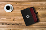LUPA iPhone Xs Max Wallet case, Durable and Slim, Lightweight with Classic Design & Ultra-Strong Magnetic Closure, Faux Leather, Burgundy, for Apple iPhone Xs Max