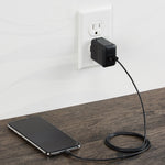 AmazonBasics One-Port USB Wall Charger (2.4 Amp) - Black
