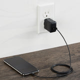 AmazonBasics One-Port USB Wall Charger (2.4 Amp) - Black