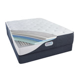 Colchon Beautyrest Platinum | Brittany | Tight Top | 14" | Escala 3.9