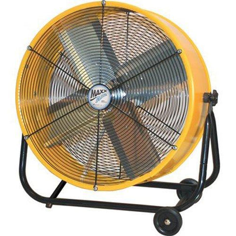 Abanico de piso de alta velocidad 24" 2 velocidades (amarillo), Maxx air