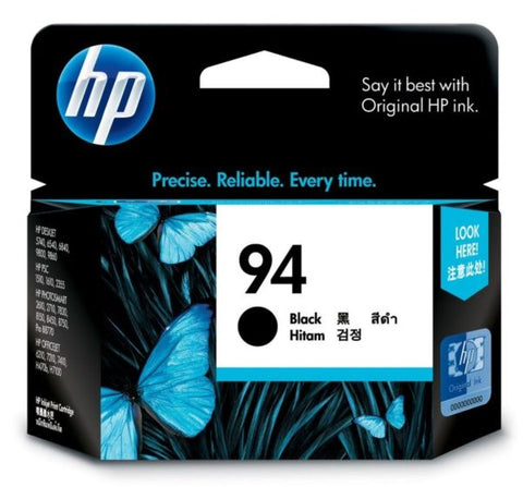 HP 94 Black Original Ink Cartridge, Codigo: C8765WL