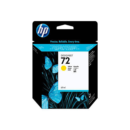 HP 72 69ml Yellow Ink Cartridge, Codigo: C9400A