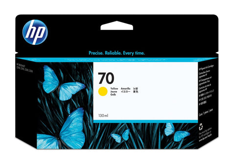 HP 70 Yellow 130 ml Ink Cartridge, Codigo: C9454A