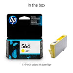 HP 564 Yellow Ink Cartridge, Codigo: CB320WL