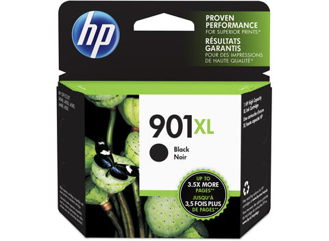 HP 901XL High Yield Black Original Ink Cartridge, Codigo: CC654AL