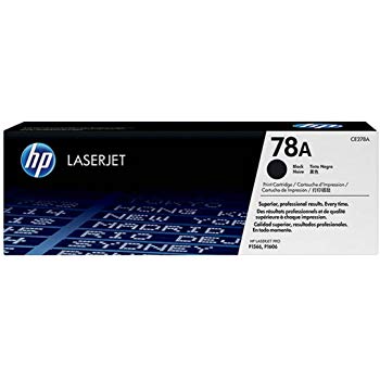 HP 78A Black Original LaserJet Toner Cartridge, Codigo: CE278A