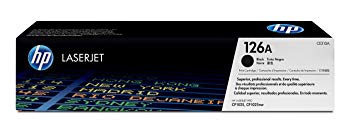 HP 126A Black Original LaserJet Toner Cartridge, Codigo: CE310A