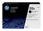 HP 05X High Yield Black Original LaserJet Toner Cartridge Dual Pack, Codigo: CE505XD