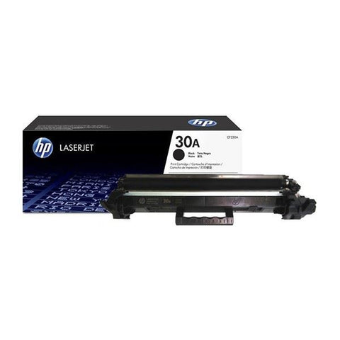 HP 30A Black Original LaserJet Toner Cartridge, Codigo: CF230A
