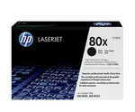 HP 80X High Yield Black Original LaserJet Toner Cartridge, Codigo: CF280X