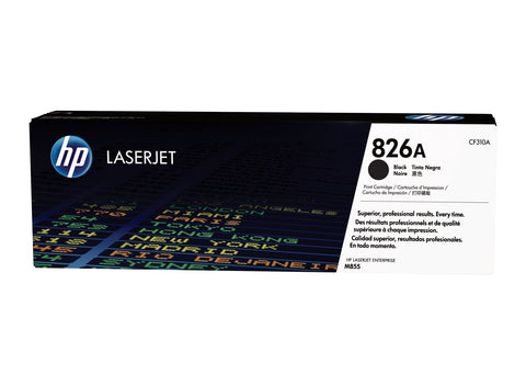 HP 826A Black Original LaserJet Toner Cartridge, Codigo: CF310A