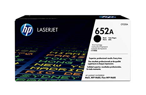 HP 652A BLACK ORIGINAL LASERJET TONER CARTRIDGE/M680, Codigo: CF320A