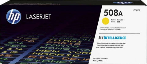 HP 508A Yellow Original LaserJet Toner Cartridge, Codigo: CF362A