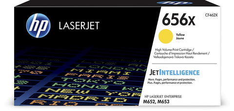 HP LaserJet Toner Cartridge High Yield Yellow 656X, Codigo: CF462X