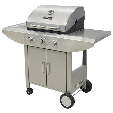 Barbacoa a gas con 3 quemadores de 33000btu, Westinghouse
