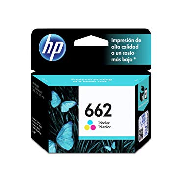 HP 662 Tricolor Ink Cartridge, Codigo: CZ104AL
