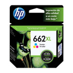 HP 662XL Tricolor Ink Cartridge, Codigo: CZ106AL