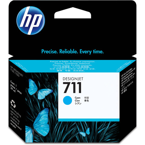 HP 711 29-ml Cyan Ink Cartridge, Codigo: CZ130A
