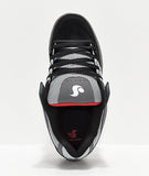 DVS Celsius Black, Grey, White & Red Skate Shoes M9.5