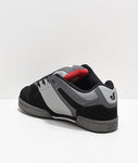 DVS Celsius Black, Grey, White & Red Skate Shoes M9.5