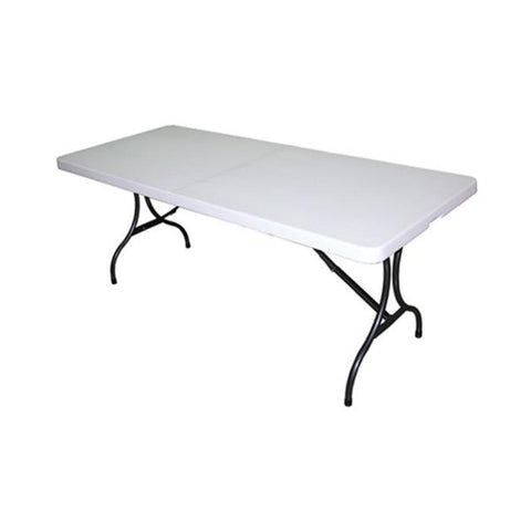 Mesa plástica plegable de 6', Quest